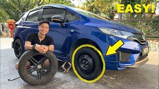 How To Change A PUNCTURED Tyre! | Beginners Step-By-Step Guide