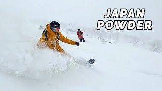 Snowboarding the DEEPEST Powder Stash in Japan