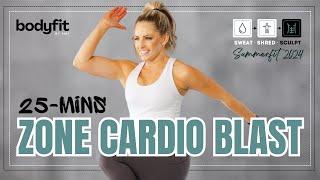 25-Minute Zone Cardio Blast Workout - SCULPT DAY 12