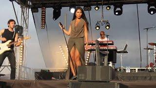 Anggun performing at Barbezieux