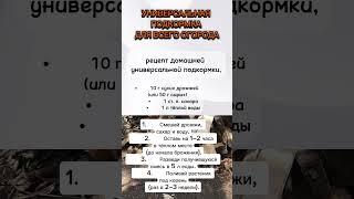 Простая и мощная подкормка из подручных средств #удобрения #подкормка #растения #органика