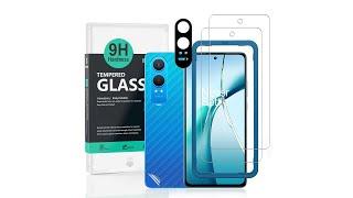 OnePlus Nord CE4 Lite 5G Tempered glass ibywind Protector & Easy Install Kit & Camera Lens Protector