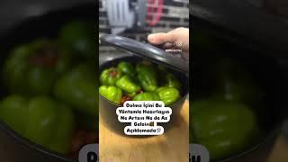 Bu Yöntemle Yapın Dolma Harcınız Ne Artsın Ne Az Gelsin Detayları Açıklamadaa️