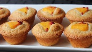Peach Financier Recipe - How to Make Peach Almond Cakes