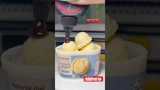 Let’s make ICE CREAM! ️ Target@officialminiverse Make It Mini #miniverse #miniature #shorts