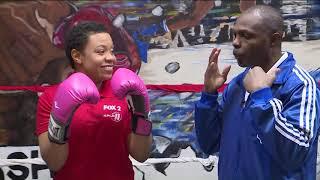 Fox 2 9AM Arthur Johnson Teaches Kim Hudson How To Box