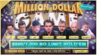 $1 MILLION BUYIN!! Alan Keating, Tony G, JRB, Rob Yong, Ben, Charles, Stanley Tang, Brandon Steven