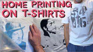 IT WORKS! T-Shirt printing with Gel Plates