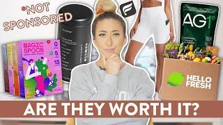 TESTING OVERLY SPONSORED PRODUCTS | Are these brands worth the hype?! (NOT sponsored!)