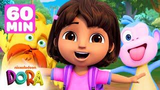 Dora and Boots Silliest Moments! #2  60 Minutes | Dora & Friends