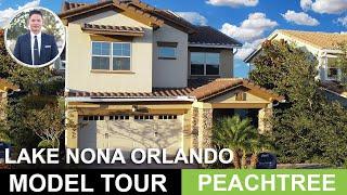 Orlando Model Home Tour | Peachtree Plan | Lake Nona Homes | Move to Orlando | Orlando Realtor