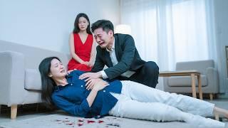 出軌丈夫為娶小三一把將妻子推倒在地，殊不知妻子已懷孕3個月，下秒釀成慘禍徹底慌了！
