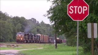 HD Railfanning at Folkston GA with a special Railfanner River Line Prouductions