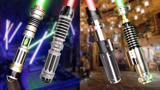 Comparing Galaxy's Edge Legacy and Savi's Workshop Lightsabers!