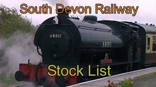 South Devon Railway Through the Years - Part 5 - Stock List