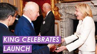 King Charles Meets Global Scientists and Business Leaders at Reception