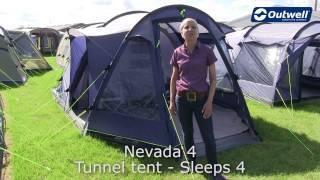 Outwell Nevada 4 Tent | Innovative Family Camping