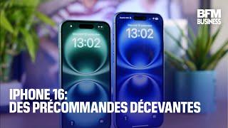 iPhone 16: des précommandes décevantes