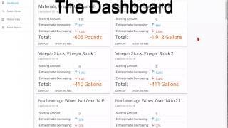 TTB Tamer - Winery Closed Beta - The Dashboard