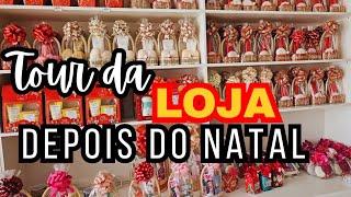 TOUR DA LOJA DEPOIS DAS VENDAS DE NATAL