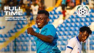 #NPFL25; Remo Stars 2-0 Shooting Stars | Derby Day Delight 