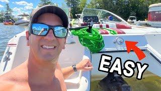 How To Tie Water Ski Rope To Boat