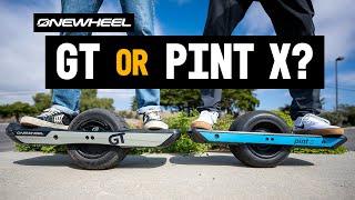 Onewheel GT vs. Onewheel Pint X | Which Onewheel Should You Get?