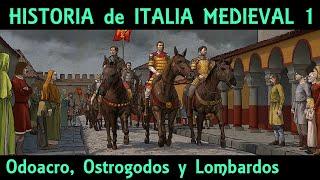 Odoacro, Ostrogodos y Lombardos  Historia de ITALIA MEDIEVAL 1  Documental Historia de Italia