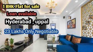 flat for sale in uppal , 23 Lakhs 1bhk flat for sale in hyderabad #flat #villa #home #hyderabad