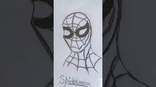 Drawing of Spiderman ️ Yuvraj arts studio