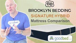 Brooklyn Signature Hybrid (2023-present) Mattress Comparison by GoodBed.com