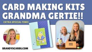 Card Making Kits Are Extra Special & Fun To Make With Grandma Gertie!