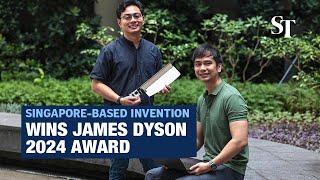 Singapore-based inventors win James Dyson 2024 award for sustainability