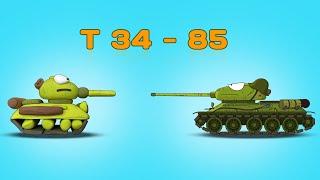 Лепим Танк Т 34-85 из ПЛАСТИЛИНА  Туториал на Стальных монстров  Polymer clay tank tutorial