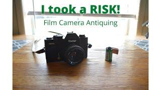 I took a RISK! (Film Camera Antiquing)