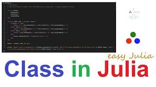 easyJulia E12 Class in Julia