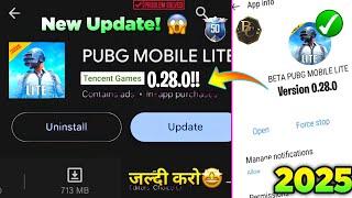 Pubg Lite New 0.28.0 Comeback Update 2025 | Pubg Mobile Lite 0.28.0Global Update 2025 