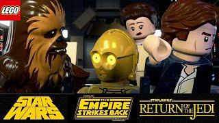 The Complete Lego Star Wars Original Trilogy in One Triple Feature