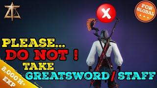 Don't Take Greatsword Staff Combination In Throne And Liberty