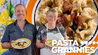 Agnese shares a fun and easy pasta to make called "casoncelli"! | Pasta Grannies