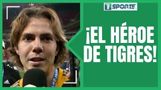 La REACCIÓN de Sebastián Córdova tras ser el HÉROE del CAMPEONATO de Tigres sobre Chivas