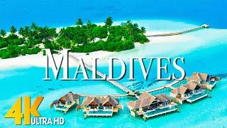 Maldives 4K - Scenic Relaxation Film With Inspiring Cinematic Music - 4K Video Ultra HD