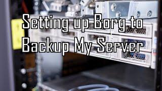 Setting up a backup for my main server