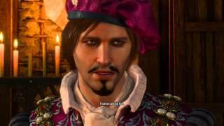 The Witcher 3: Dandelion's happiness fades away as he learns that Priscilla has been attacked