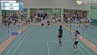 여복 45 B 준결승| (문화클럽) 김은주/박정화 vs (명랑클럽) 임인희/채선하[제7회 중랑구 협회장기 배드민턴대회(신내)]
