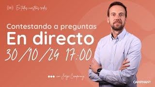  EN DIRECTO ¡Resuelve dudas laborales y de Seguridad Social con Jorge! 30/10/24 a las 17:00