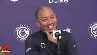 Ty Lue Reacts To The Clippers 1st Win At Intuit Dome, Clippers Beat Spurs 113-104. HoopJab NBA