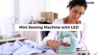 InnovaGoods Mini Sewing Machine with LED