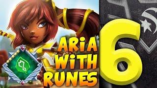 The INSANE Power Of Aria 6* With Runes | Dungeon Boss w/ STARSKREAM