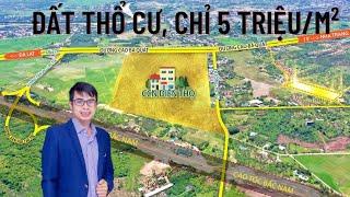 Bán đất thổ cư gần Nha Trang chỉ 5 triệu/m2, gần khu công nghiệp Hàn Quốc, gần nút giao CAO TỐC